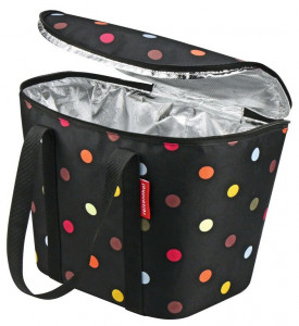 Geanta termica KLICKfix f. handlebar basket dots,34 x 26 x 25cm