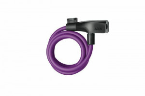 Incuietoare cablu AXA Resolute 120/8 - Royal Purple