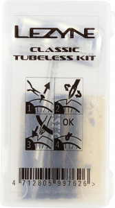 Kit Tubeless Lezyne classic, argintiu