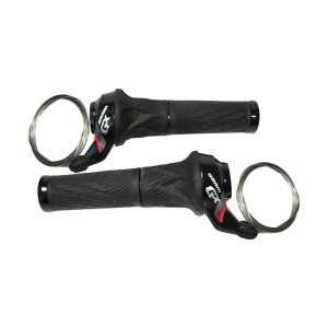 Maneta Schimbator Grip Shift SRAM GX, Rosu, 2 Viteze, Stanga