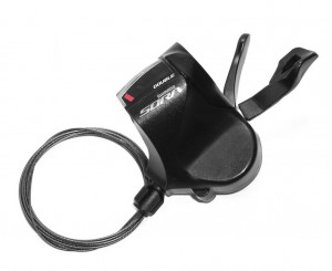 Maneta schimbator Shimano f. flat-bar SL-R3000 2V, left, 1800 mm, black