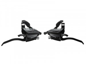 Manete Schimbator/Frana Shimano ST-EF500-4A, 8x3 Vit., 4 degete, pt. frana V-Brake