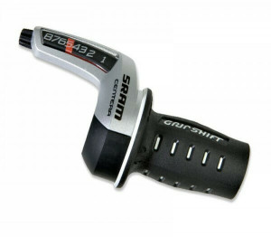 Manete schimbator Revo Centera, 2:1 Shimano, 8+3 vit., negre