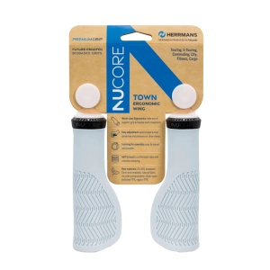 Mansoane Herrmans Nucore Town Wave 130mm, Diametru 22mm, Bluebell, DD48 BL+BR