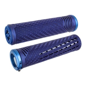 Mansoane ODI CF Lock-on Albastru Sapphire Cu Albastru Clamp