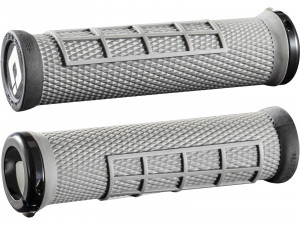 Mansoane ODI MTB Elite Flow Lock-On 2.1 gri, 130mm colier negru