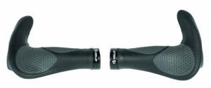 Mansoane Velo Ergo gel D3 138mm gri/negru