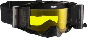 Ochelari Leatt Goggle Velocity 6.5 Roll-Off Black/Grey Yellow 70%