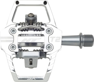 Pedale HT Components HT-T2-SX, Argintiu