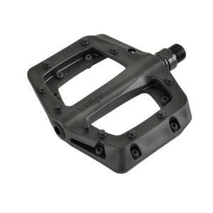 Pedale Wellgo B311 plastic cuie schimbabile negre 302gr.