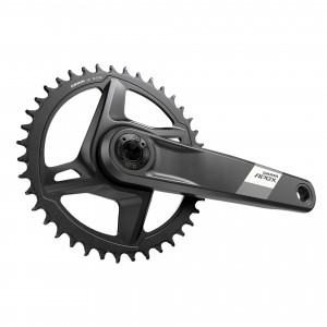 Pedalier crankset Sram Apex 1x Wide 40T., 160MM, DUB, BLACK, DM