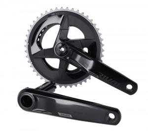 Pedalier CS Sram Rival D1 DUB 172.5mm 45.0mm W/O DUB BEAR., BL, ALU, 48-35T., 12V., 107BCD