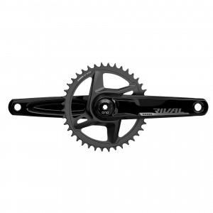 Pedalier CS SramRival 1xD1 DUB Wide 170mm 47.5mm W/O DUB BEAR., BL, ALU, 46T., 12S., DM