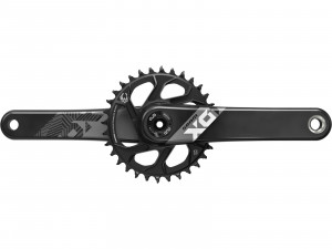 Pedalier SRAM Crank X01 Eagle Fat Bike 5' DUB 12vit 175 w Direct Mount 30T, X-SYNC 2 Chainri