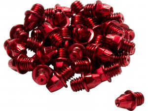 Pini pentru pedale REVERSE Pedal Pins M4 (red) 24 buc