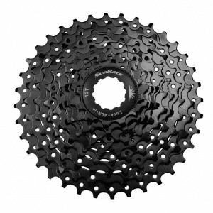 Pinioane Sunrace CSM98 9AW, pe caseta, 11-36T, 9 vit, negre, AM