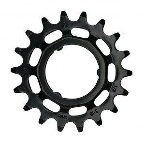 Pinion pentru eBike KMC pentru Shimano 1/2 X 1/8 , 18 T, negru