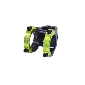 Pipa Funn Equalizer, Alu.6061- Full CNC, 31,8mm, rise/ridicare 0, 1-1/8, Ext:50mm, corp negru /clema verde, AM