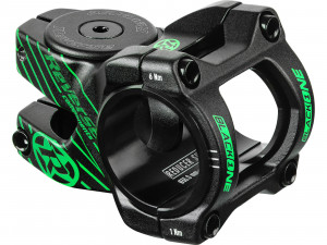 Pipa REVERSE Black-ONE D-2 35mm 31,8 & 35mm black/green inkl. Top Cap, Schraube, Kralle