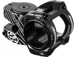 Pipa REVERSE Black-ONE D-2 35mm 31,8 & 35mm black/white inkl. Top Cap, Schraube, Kralle