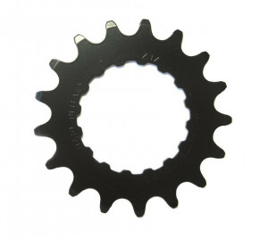 Placa pedalier eBike Miche pentru Bosch16T active+performance line 16 T, negru