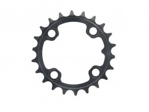 Placa pedalier MTB 22T, V3 64mm BC, aluminiu negru