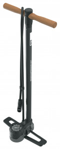 Pompa podea SKS Rennkompressor NXT, 16 Bar, Valve AV SV DV, 730mm, Negru