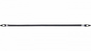 Prindere geanta CONTEC dubla cu scai Deluxe 580mm Negru/Gri