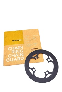 Protectie Foaie Angrenaj (chainguard) Samox PD-G-104-SL, alu, BCD 104mm, 44T, pt E-bike, neagra, AM
