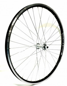 Roata fata Remerx Dragon 26", 559x19 dubla, spite Sapim zinc, butuc Sunrace HBM45F
