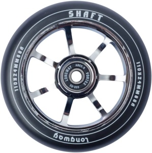 Roata Trotineta Freestyle Longway Shaft, 110mm, Chrome