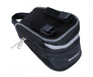 saddle bag Basil Mada black, 1,0-1.5l