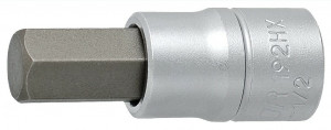 screwdriver socket Unior 1/2" for hexagon socket screws 8mm, 192/2HX