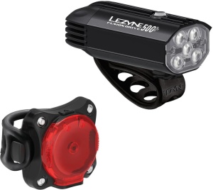 Set lumini Lezyne LED Pair Fusion Drive 500+ / Zecto Drive 200+
