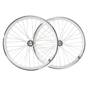Set roti single speed/fixie STX 700x32h-40mm albe