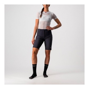 Short Castelli Unlimited W Baggy, De Dama, Negru