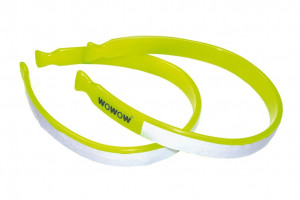 Signal trouser clips Wowow with reflective straps,per pair