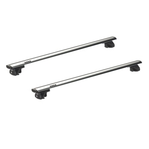 Sistem Bare Transversale HAKR Wing, pentru SKODA Superb Estate 5 Usi, 2009–2015, Prindere pe Bare Longitudinale, Picior HK0013, Gri Aluminiu