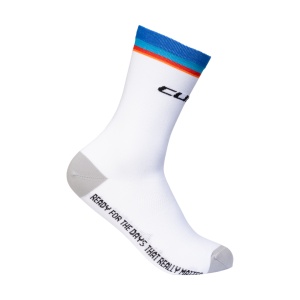 Sosete Cube High Cut Road/XC Teamline White