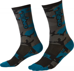 Sosete O'NEAL MTB Performance Sock CAMO Gray/Blue/Black