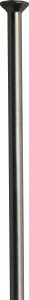 Spita Sapim Leader Inox 14G 256 mm Straight neagra