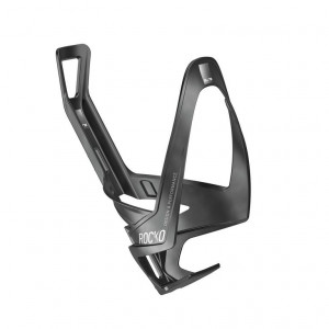 Suport bidon Elite Rocko Carbon, black matt/white