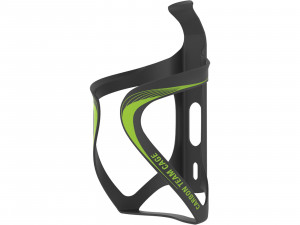 Suport bidon Lezyne Carbon Team, negru-verde