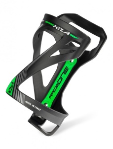 Suport bidonas Raceone Kela, acces lateral, negru/verde, 18KLBG, AM