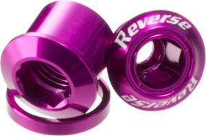Șurub pentru foaie angrenaj Reverse Chainring Bolt, Mov