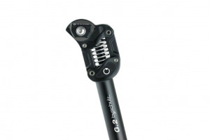 Suspension seatpost bySchulz G.2 ? 27.2mm, 350mm, black, soft 45-65kg