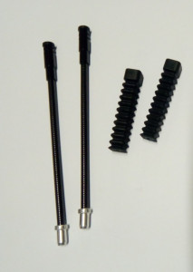Tija pentru frana V-brake flexibila neagra 1 buc.