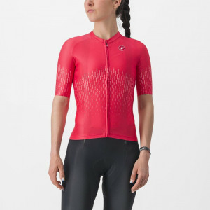 Tricou cu maneca scurta Castelli Aero PRO W de dama Portocaliu
