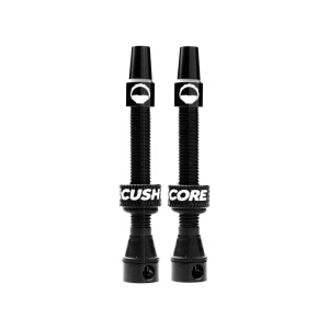Valvă tubeless Cush Core Presta, 44mm, Negru