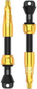 Valvă tubeless Presta CNC Pro Lezyne, 44 mm, Galben